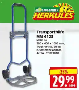 Herkules Baumarkt HERKULES Transporthilfe MM 4123 Angebot