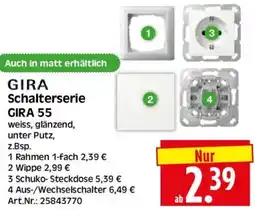 Herkules Baumarkt GIRA Schalterserie GIRA 55 Angebot