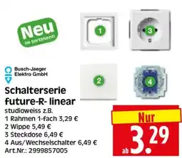 Herkules Baumarkt Busch-Jaeger Schalterserie future-R- linear Angebot