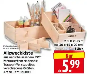 Herkules Baumarkt Allzweckkiste Angebot
