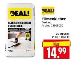 Herkules Baumarkt DEAL! Fliesenkleber flexibel Angebot
