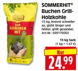 Herkules Baumarkt SOMMERHIT Buchen Grill-Holzkohle Angebot