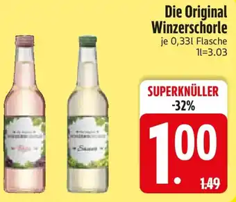 Edeka Die Original Winzerschorle Angebot