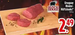 Edeka BLOCK HOUSE Uruguay Rinder Hüftsteaks Angebot