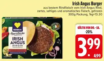 Edeka Edeka Irish Angus Burger Angebot