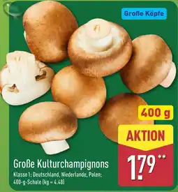 Aldi Nord Große Kulturchampignons Angebot