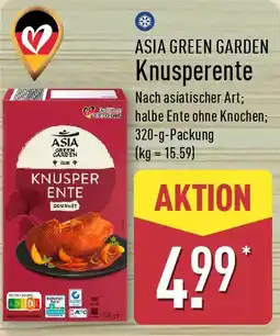 Aldi Nord ASIA GREEN GARDEN Knusperente Angebot