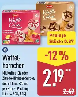 Aldi Nord Mucci Waffelhörnchen Angebot