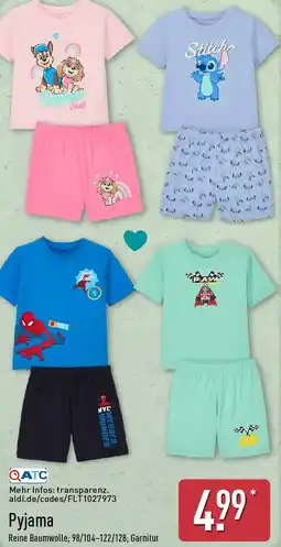 Aldi Nord Pyjama Angebot