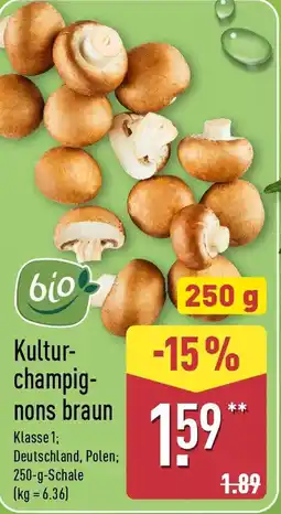 Aldi Nord Kulturchampignons braun Angebot