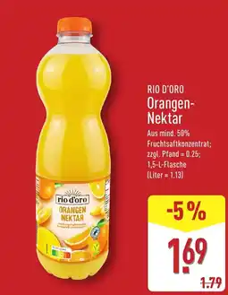 Aldi Nord rio d'oro Orangen-Nektar Angebot