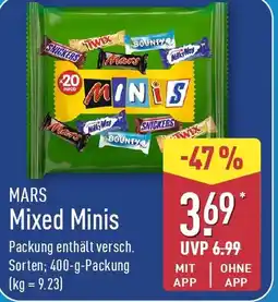 Aldi Nord MARS Mixed Minis Angebot