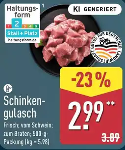 Aldi Nord Schinken-gulasch Angebot