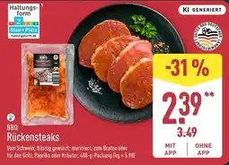 Aldi Nord BBQ Rückensteaks Angebot