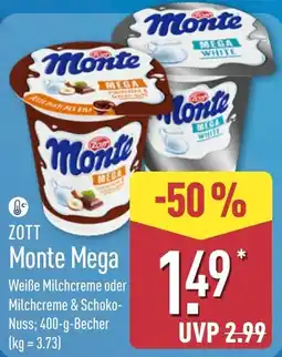 Aldi Nord ZOTT Monte Mega Angebot