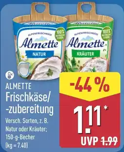 Aldi Nord Almette Frischkäse/-zubereitung Angebot