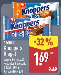 Aldi Nord Knoppers Riegel Angebot