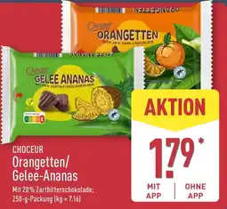 Aldi Nord Choeur Orangetten/Gelee-Ananas Angebot