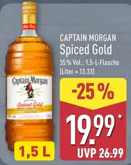 Aldi Nord Captain Morgan Spiced Gold Angebot