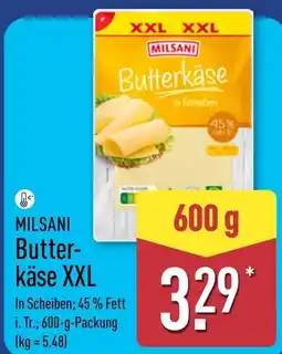 Aldi Nord MILSANI Butterkäse XXL Angebot