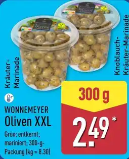 Aldi Nord WONNEMEYER Oliven XXL Angebot