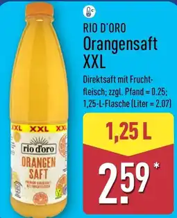 Aldi Nord RIO D'ORO Orangensaft XXL Angebot