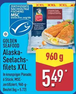 Aldi Nord GOLDEN SEAFOOD Alaska-Seelachsfilets XXL Angebot