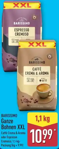 Aldi Nord BARISSIMO Ganze Bohnen XXL Angebot