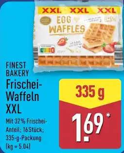 Aldi Nord FINEST BAKERY Frischei-Waffeln XXL Angebot