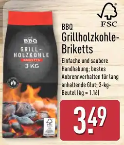 Aldi Nord BBQ Grillholzkohle-Briketts Angebot