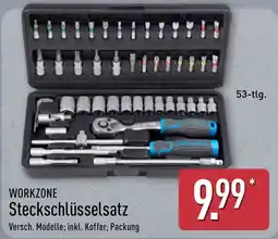 Aldi Nord WORKZONE Steckschlüsselsatz Angebot