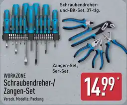 Aldi Nord WORKZONE Schraubendreher-/Zangen-Set Angebot