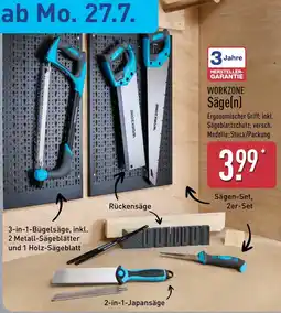 Aldi Nord WORKZONE Säge(n) Angebot