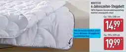 Aldi Nord NOVITESSE 4-Jahreszeiten-Steppbett Angebot
