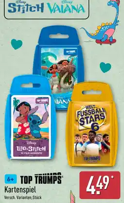 Aldi Nord TOP TRUMPS Kartenspiel Angebot