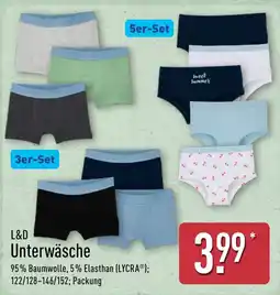 Aldi Nord L&D Unterwäsche Angebot