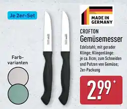 Aldi Nord CROFTON Gemüsemesser Angebot