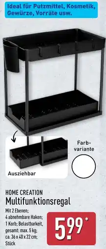 Aldi Nord HOME CREATION Multifunktionsregal Angebot