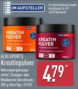 Aldi Nord ALDI SPORTS Kreatinpulver Angebot