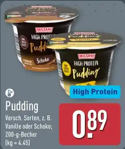 Aldi Nord Milsani High Protein Pudding Angebot