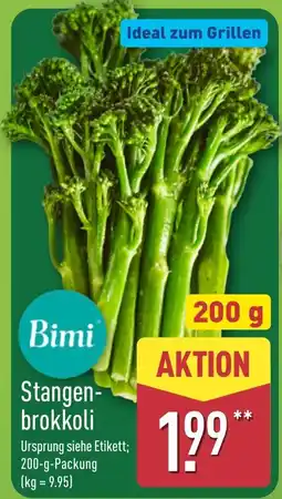 Aldi Nord Bimi Stangen-brokkoli Angebot