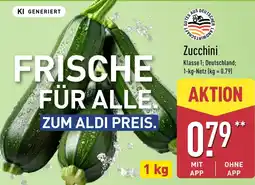 Aldi Nord Zucchini Angebot