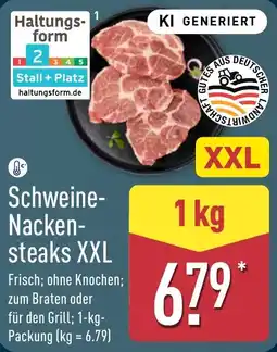 Aldi Nord Schweine-Nacken-steaks XXL Angebot