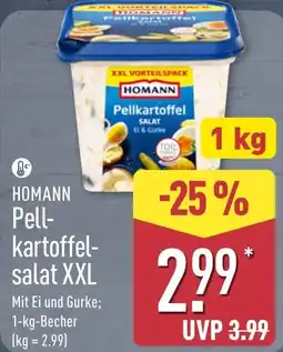Aldi Nord HOMANN Pellkartoffelsalat XXL Angebot