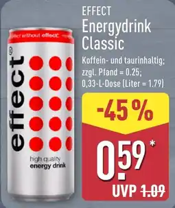 Aldi Nord effect Energiedrink Classic Angebot