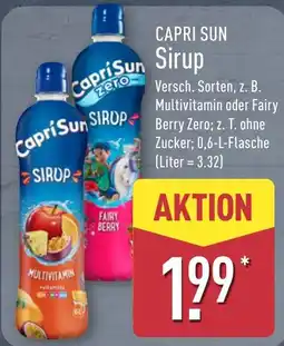 Aldi Nord Capri Sun Sirup Angebot
