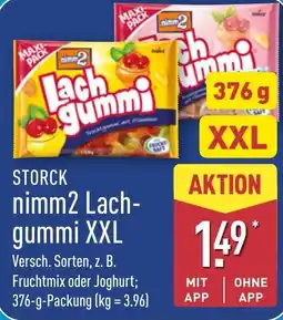Aldi Nord STORCK nimm2 Lach-gummi XXL Angebot