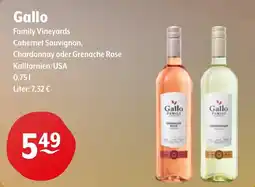 Getränke Hoffmann Gallo Family Vineyards Cabernet Sauvignon, Chardonnay oder Grenache Rosé Angebot