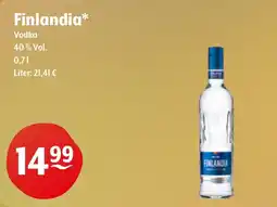 Getränke Hoffmann Finlandia Vodka Angebot