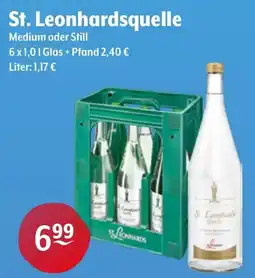 Getränke Hoffmann St. Leonhardsquelle Angebot